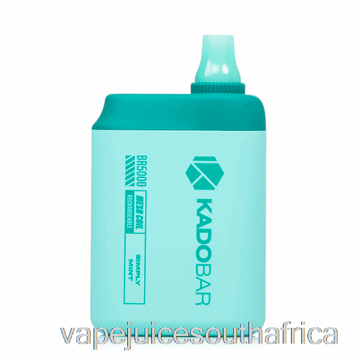 Vape Pods Kado Bar Br5000 Disposable Simply Mint